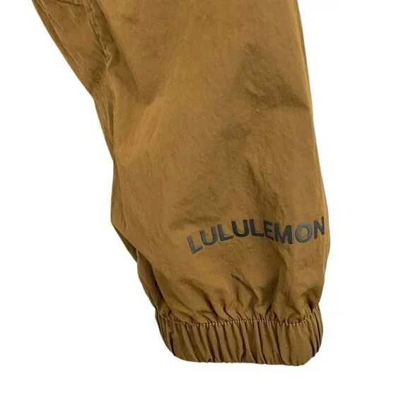 Lululemon Evergreen Anorak Deep Artifact / Black Barry's Logo Size 6 Packable - Picture 4 of 11